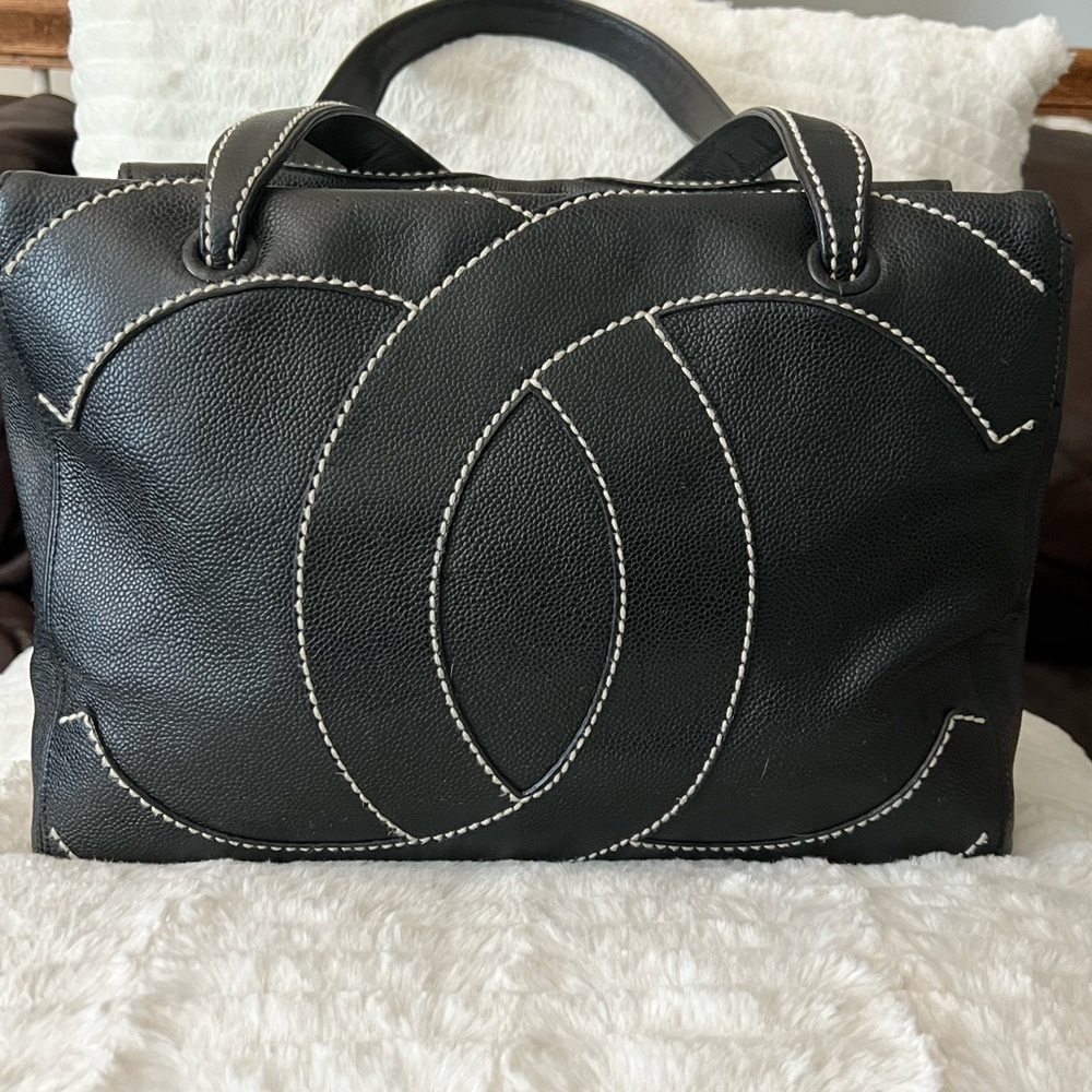 Authentic Vintage Chanel Black purse